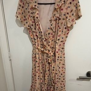 Betsey Johnson wrap dress
